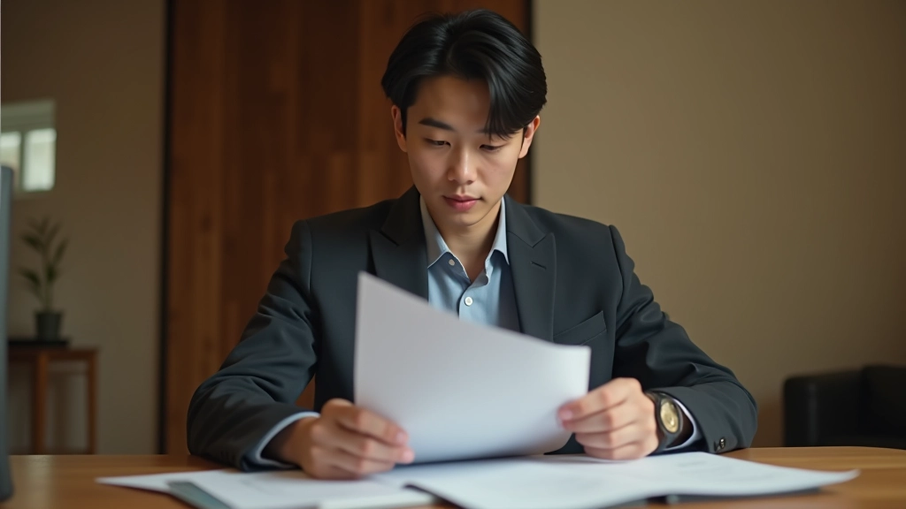 Young professional reviewing personal finance plan with charts and calculator